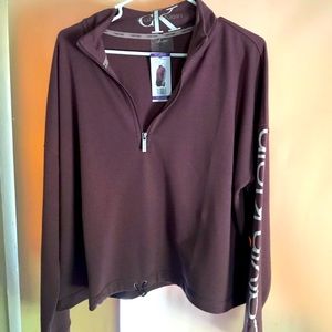 Crop Top Calvin Klein Sweatshirt